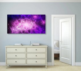 Εικόνα Mandala με φόντο γαλαξία - 120x60