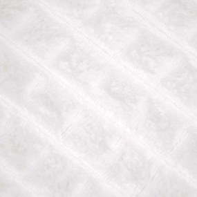 vidaXL Ριχτάρια 6 pcs Λευκό 270 x 240 cm Μαλλί