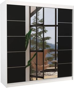 Ντουλάπα Gorell 200 συρόμενη-Leuko-Mauro