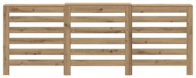 vidaXL Κάλυμμα Καλοριφέρ Αρτισιανή Δρυς 205x21,5x83,5 εκ Επεξ. Ξύλο