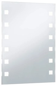 vidaXL Καθρέφτης Μπάνιου Τοίχου με LED 60 x 80 εκ.
