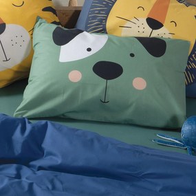 Παιδική Μαξιλαροθήκη (52x72) Nef-Nef Homeware Junior Happy Dog