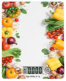 Ζυγαριά Κουζίνας Ψηφιακή Veggies Estia 20,5x16,5x16,5εκ. 01-13301
