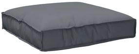 vidaXL Μαξιλάρι Παλέτας για Θέση Ανθρακί 80x80x12 εκ, Υφασμα Οξφόρδης
