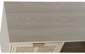 Τηλεόραση DKD Home Decor Πολύχρωμο Φυσικό Ξυλο παουλόβνια Ξύλο MDF 120 x 42 x 60 cm