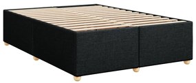 ΚΡΕΒΑΤΙ BOXSPRING ΜΕ ΣΤΡΩΜΑ ΜΑΥΡΟ 140X200 ΕΚ. ΥΦΑΣΜΑΤΙΝΟ 3286705