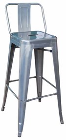Σκαμπό Μπάρ Relix Metal Ε5199,6 43X43Χ100 cm Metal