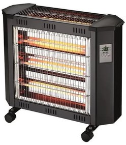 ERP Θερμάστρα Χαλαζία 2400W Μαύρη με Κοντρόλ 147-29701 Eurolamp 147-29701 Μαύρο