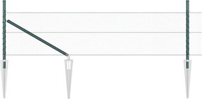 vidaXL Στύλος Περιφράξεων Πράσινο 10 x 0,4 μ (13 mm πλέγμα)