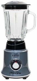 Estia 06-10003 Μπλέντερ για Smoothies με Γυάλινη Κανάτα 1.5lt 500W Γκρι