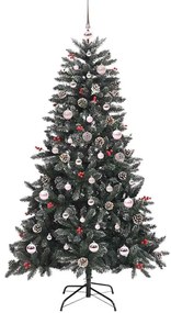 vidaXL Τεχνητό Χριστουγεννιάτικο Δέντρο με 150 LED Πράσινο 150 cm