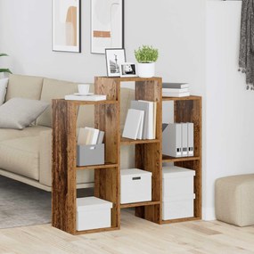 vidaXL Πλαϊνό γραφείο Παλιό ξύλο 90 x 30 x 90 cm