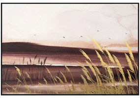 Πίνακας Καμβάς Pampas 15-00-23545 120x80cm Multi Marhome Οριζόντιοι Canvas