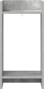 vidaXL Βάση φυτών 2 τεμ. Γκρι Σκυροδέματος 30 x 30 x 60 cm