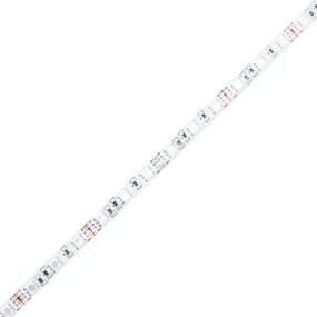 Κεφαλάρι Κρεβατιού με LED Καπνιστή Δρυς 220x18,5x103,5 εκ - Καφέ