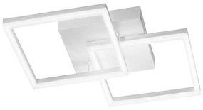 Φωτιστικό Οροφής - Πλαφονιέρα Led Bard 4000K 3394-29-102 White Fabas Luce Μέταλλο, Μεθακρυλικό