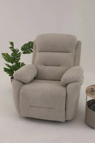 Recliner Comfort Electric - Cream Cream