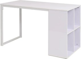 vidaXL Γραφείο Λευκό 120 x 60 x 75 εκ.
