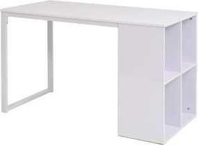 vidaXL Γραφείο Λευκό 120 x 60 x 75 εκ.