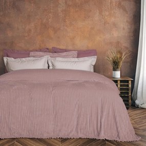 Κουβέρτα 1354 Fleece Nude Das Home Queen Size 220x240cm Πολυέστερ