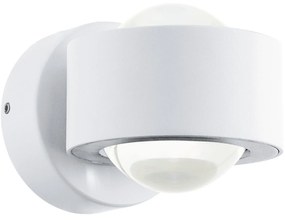 Φωτιστικό Τοίχου Led Ono 2 96048 White Eglo Aluminium, Polypropylene