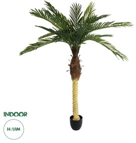 GloboStar® Artificial Garden PHOENIX PALM TREE 20968 Τεχνητό Διακοσμητικό Φυτό Φοίνικας Φ150 x Υ180cm