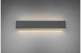 Απλίκα Φωτιστικό Τοίχου LED 9W IP20 Concha 225174742 Trio Lighting-225174742-Ανθρακί 225174742