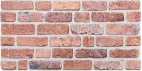 vidaXL Πάνελ τοίχου 10 pcs Κόκκινο 100 x 50 cm Αφρός EPS
