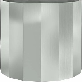 vidaXL Γλάστρα Ασημί 60 x 30 x 50 εκ. Επικαλυμμένος Χάλυβας