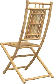 vidaXL Πτυσσόμενες Καρέκλες 6 τεμ. 46x66x99 εκ. Μπαμπού