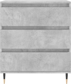 vidaXL Ντουλάπι Γκρι Σκυροδέματος 60x35x70 εκ. Επεξεργασμένο Ξύλο