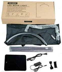 Επαγγελματική λάμπα Half Moon 3200K- 5600K HD-M6X 36W - LED Moon Light