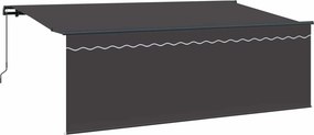 vidaXL Σκηνίτσα Αναδιπλούμενη Ανθρακί 350 x 200 cm