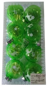 Σετ Χριστουγεννιάτικες μπάλες - 6cm - 16pcs - 232150