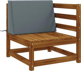 vidaXL Μαξιλάρι πλάτης SOEST 100% Πολυεστέρας Μπλε 60 x 20 x 40 cm