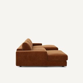 Καναπές 5 θέσεων από βελούδινο chenille, Skander