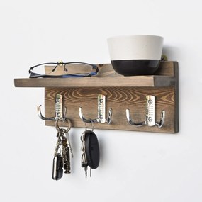 Wall Shelf Aa031 Walnut