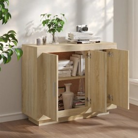 vidaXL Συρταριέρα Sonoma Δρυς 92x35x75 εκ. Επεξεργασμένο Ξύλο