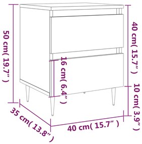 ΚΟΜΟΔΙΝΟ ΓΚΡΙ SONOMA 40 X 35 X 50 ΕΚ. ΑΠΟ ΕΠΕΞΕΡΓΑΣΜΕΝΟ ΞΥΛΟ 826872