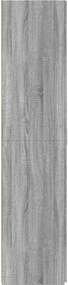 vidaXL Ντουλάπι Γκρι Sonoma 70x42,5x185 εκ. από Επεξεργασμένο Ξύλο