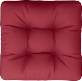 vidaXL Μαξιλάρι Παλέτας Μπορντό Υφασμάτινο