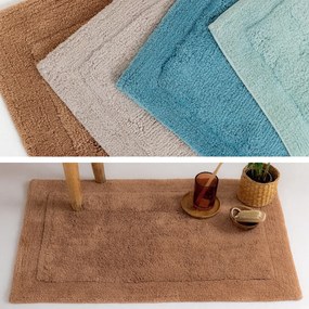 Πατάκι Μπάνιου (50x80) Palamaiki Mazu Καφέ