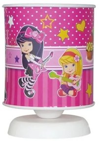 Παιδικό Επιτραπέζιο Φωτιστικό KID GIRL-B PR-07 Πλαστικό 36-0033 Heronia-36-0033-Πολύχρωμο 36-0033