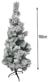 Χριστουγεννιάτικο Δέντρο Με Χιονισμένα Κλαδιά 150cm - Christmas Tree with Snowy Branches