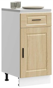 vidaXL ντουλάπι βάσης κουζίνας Porto Δρυς sonoma κατασκευασμένο ξύλο