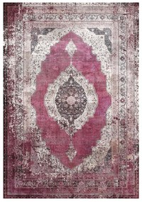 Χαλί σαλονιού Vintage C7675.08 Josiane με Κρόσια Κόκκινο 160x230 εκ. 160x230x1 εκ.
