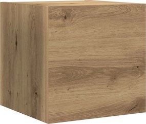 vidaXL Σετ επίπλου τηλεόρασης 3 pcs Artisan Oak Επεξεργασμένο ξύλο