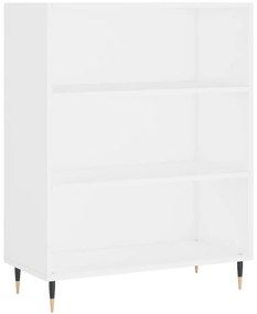 vidaXL Ντουλάπι Λευκό 69,5x32,5x180 εκ. Επεξεργασμένο Ξύλο