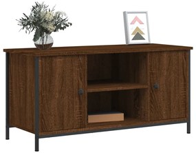 vidaXL Έπιπλο Τηλεόρασης Καφέ Δρυς 100x40x50 εκ. Επεξεργασμένο Ξύλο