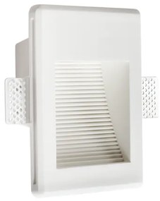 Απλίκα Φωτιστικό Τοίχου LED 1,5W 3000K Λευκό Eve G8001LED ACA-G8001LED-Λευκό G8001LED